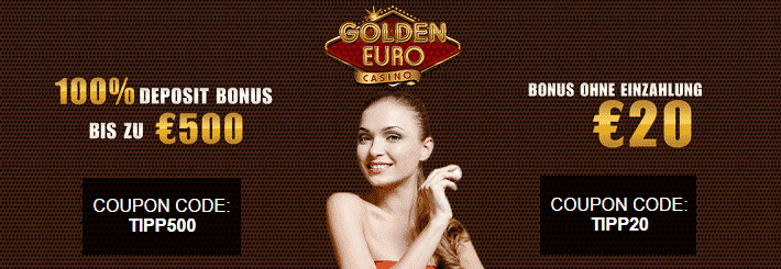 Golden Euro Willkommens Bonus