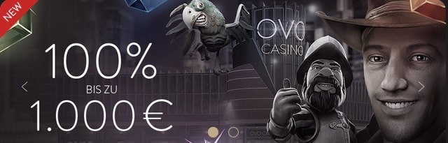 OVO Casino Willkommensbonus