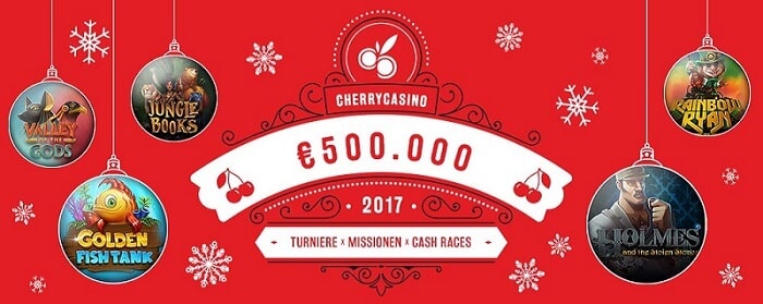 €500.000 Weihnachtskalender Cherry Casino