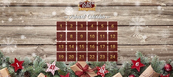 Adventkalender im Golden Euro Casino