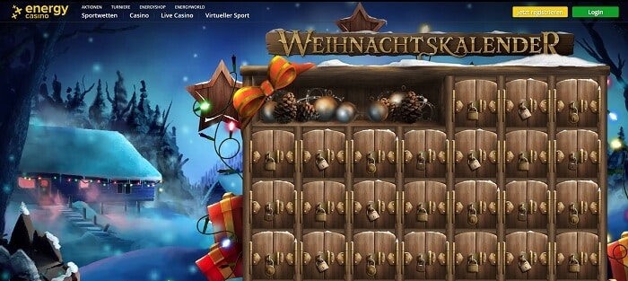 Weihnachtskalender - Energy Casino