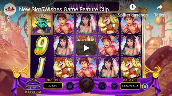 5 Wishes - Realtime Gaming Spiel
