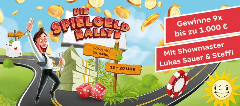 Spielgeld Rallye